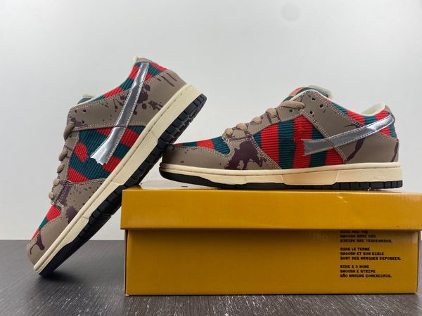 

motorcycle boots new sb low freddy krueger 313170-202 casual shoes men women designer sports shoe outdoor sneaker