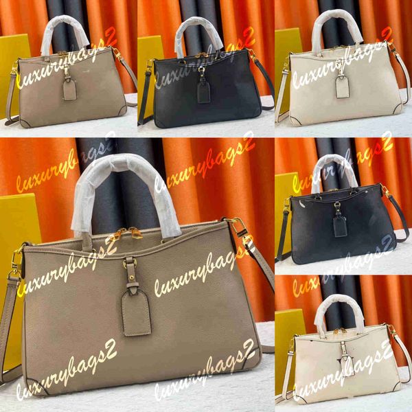 

luxurys designer totes giant trianon empreinte large tote women bag 36cm genuine leather 6 colors m46487 m46504 handbag fashion bags purses