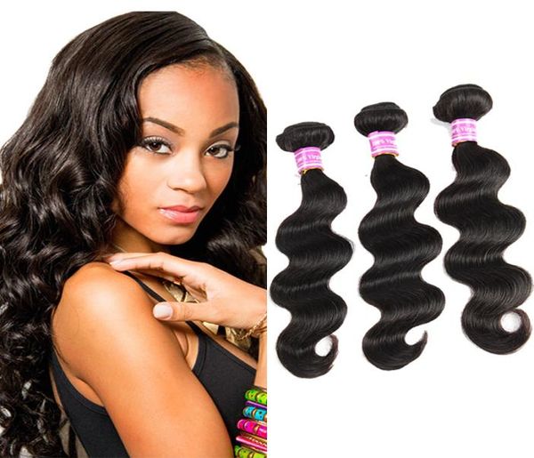 

bemiss professional supplier brazilian malaysian indian peruvian cambodian mongolian virgin human hair weaves body wave unprocesse7494639, Black