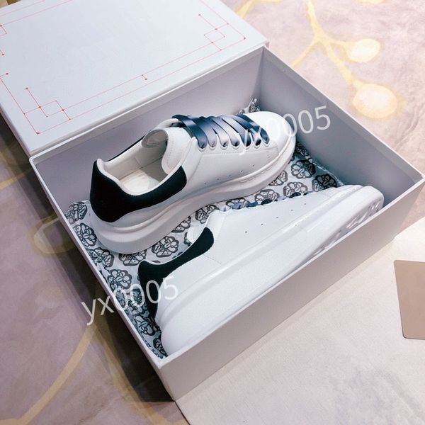 

mens brand designer quality classics flat sneaker casual shoes leather white letter overlays fashion platform sneakers2023, Black