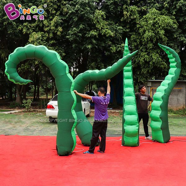 

outdoor event advertising 3mh inflatable ocs tentacles inflation squid fingers hands balloons model for decoration with air blower 3m height