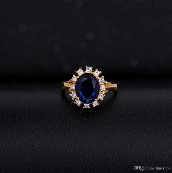 

wedding rings woman engagement zirconia statement party brand crystal jewelry for women white gold gemstone rings8417529, Golden;silver