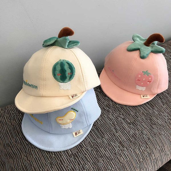 

baby hat spring and autumn thin boy cute super cute korean baby sun visor cap girls fashion baseball cap, Blue;gray
