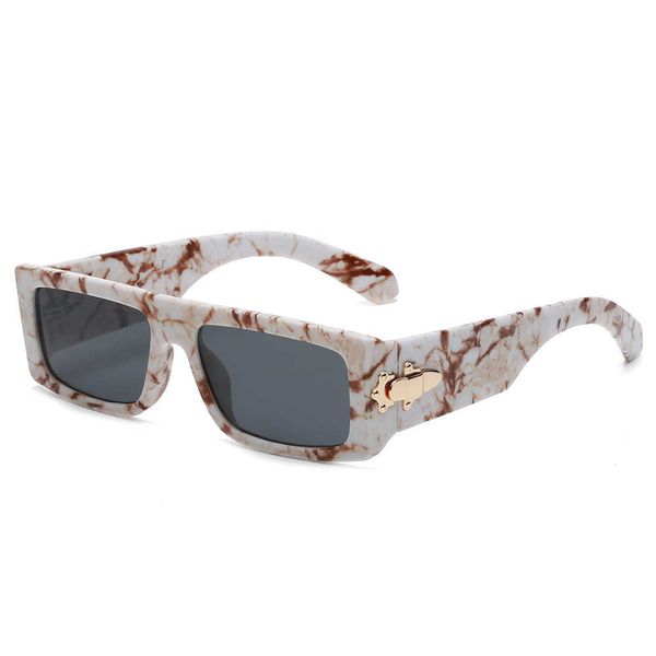 

marble texture custom sunglasses men, White;black