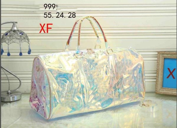 

large capacity women travel bags quality men shoulder duffel bag carry on luggage bottom rivets with lock head work tote with9334163
