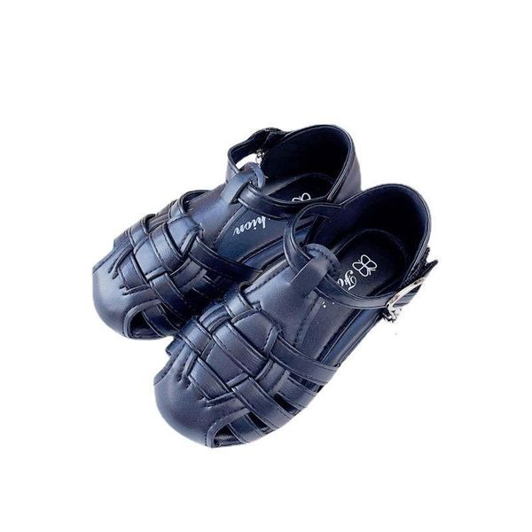 

sandals baby shoes beach footwear child girl princess soft sole summer seaside f12748, Black;red