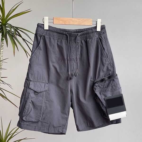

stones islands mens shorts summer brand sportwear pant short loose stones islands causal letter knee length badge bottom fashion man short v, White;black