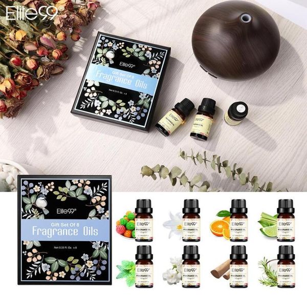 

elite99 8 pieceslot fragrance oils pure essential oil with gift box diffuser aromatherapy lily rosemary gardenia peppermint oil1317077