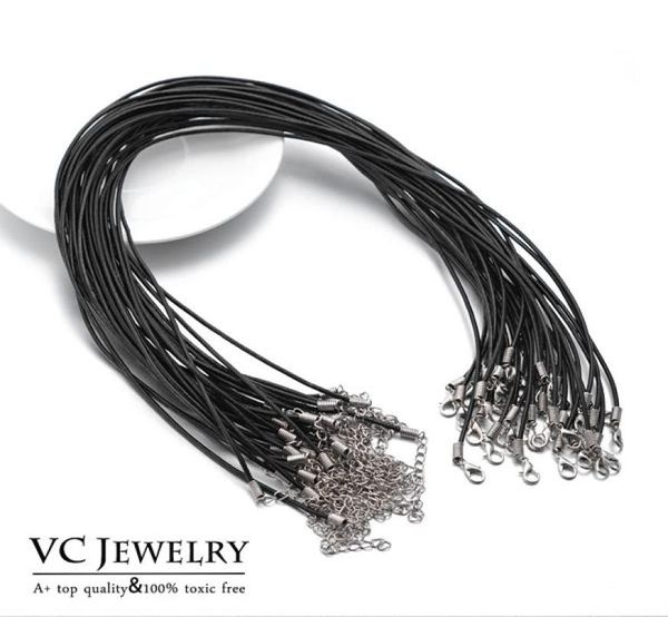 

necklace cord for jewelry findings interchangeable diy accessories 50cm cow genuine leather vc20112089179, White;red