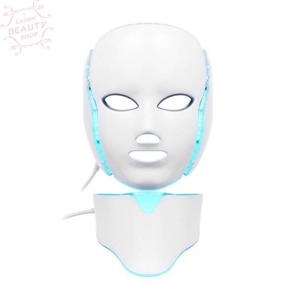 

7 colors light pon electric led facial mask skin pdt skin rejuvenation anti acne wrinkle removal therapy beauty salon4867857