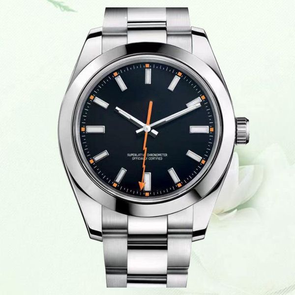 

watch for men precision aaa 41mm 904l sapphire glass lens boutique steel strap slip lock designer wholesale date waterproof watch black blue, Slivery;brown
