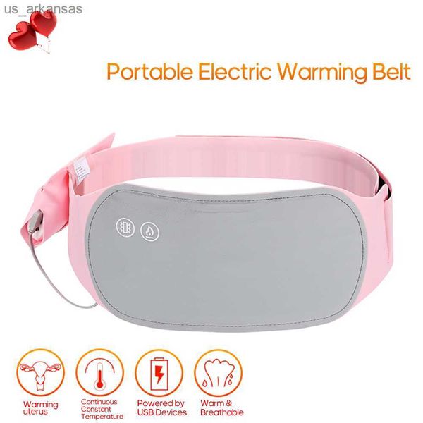 

heating waist belt graphene heating therapy usb warming waist belt menstrual cramps abdomen pain relief (without power-bank) l230523