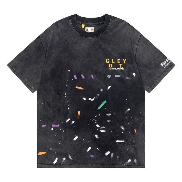 

mens tshirts fashion casual tees galleryses depts mens t shirts womens designer luxurys scheme french letter basic slogan round neck short s, White;black