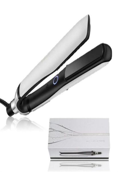 

platinum hair straighteners professional styler flat hairiron straightener hairstyling tool black color with retail box7325642