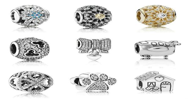 

100% 925 sterling silver bead 791760nblmx 791370ccz 750838cz 791442cz 791776cz 790561 791808cz 791714cz 791267 gifts9120882, Black