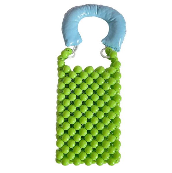 

mini bags for women beaded phone bags acrylic lipstick key earphone storage bags ladies girls party evening handmade purses