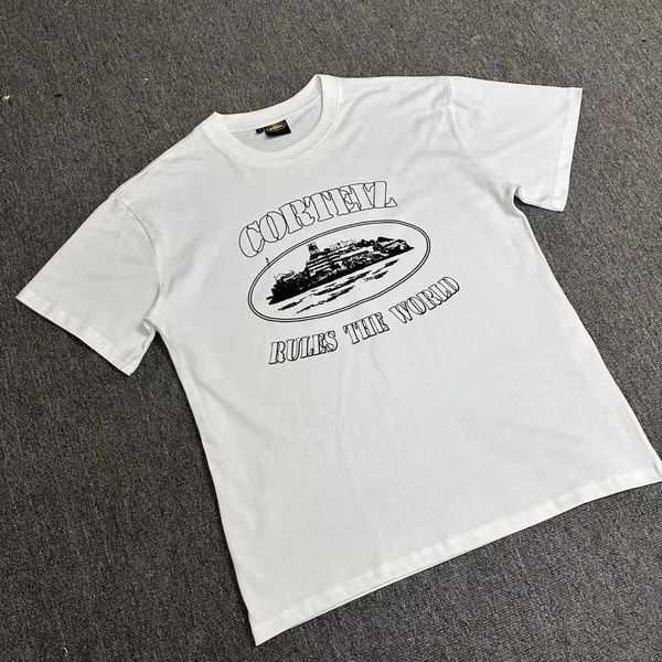 

designer t shirt american street hip hop letter print short sleeve t-shirt men's fashion brand summer loose round neck half size xll 18, White;black