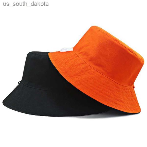 

big size bucket hats plus size man hat large head outdoor panama caps cotton huge fisherman hats 56-59cm 59-64cm l230523, Blue;gray