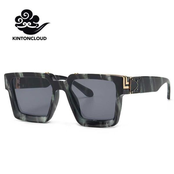 

96006 2020 new ins big box trend sunglasses, White;black