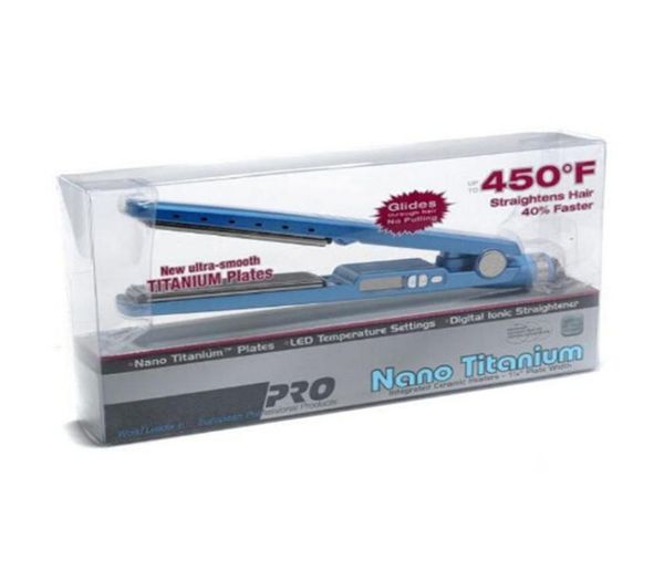 

new brand pro 450f 1 14 plates babe liss plate hair straightener straightening irons flat iron dhl ship5252631, Black