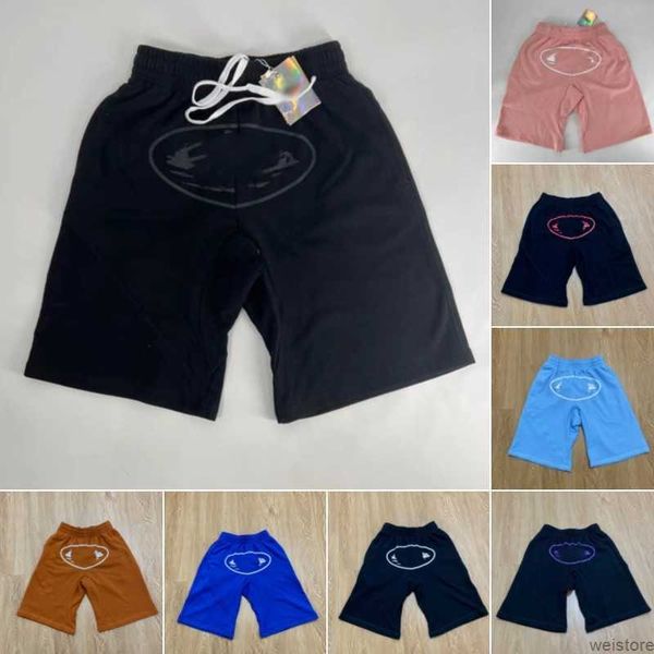 

2023 designer mens corteizs shorts short sleeve cargo pants ship print ins fashion hip hop skateboarding casual uk french high street obc3, White;black