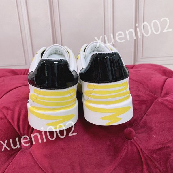 

new r sneaker shoes men casual shoes trainers women trainer platform sneakers low rubber shoe, Black