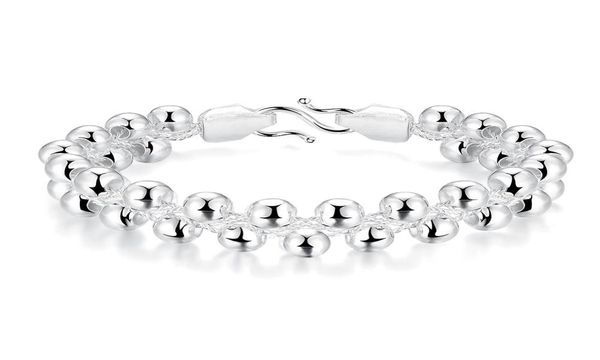 

whole 925 sterling silver plated lobster charm bracelets lknspch3955388951, Black