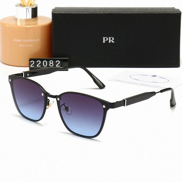 

prad sunglasses full frame letter fashion design sunglasses classic eyeglasses goggle outdoor beach sun glasses for man woman 4941 22081 228, White;black