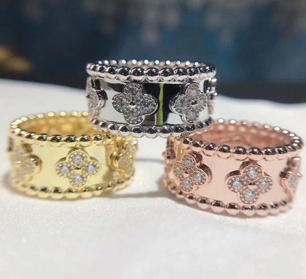 

s925 sterling silver ladies039 rings flower grass wide personality fashion superior quality high technology luxurious ship8298848, Golden;silver