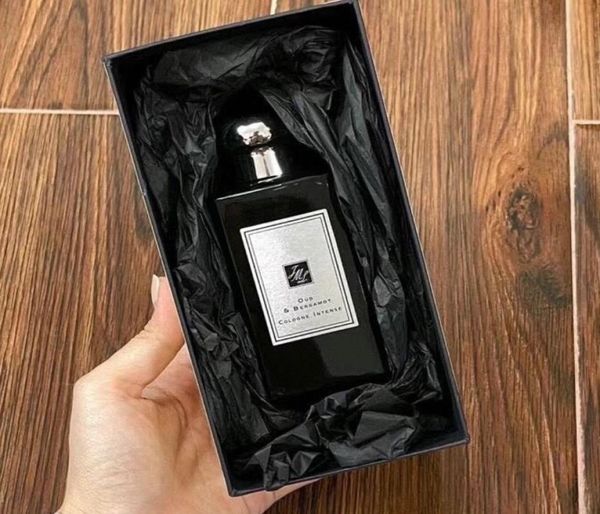 

8colors men eau de parfum jo malone london oud wood 100ml fragrance perfume long lasting high fragance women spray black bottle4832548