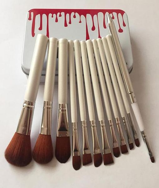 

2020 new mackylie makeup brush foundation powder blush makeup brushes high tech make up tools 12pcsset 6076406, Yellow