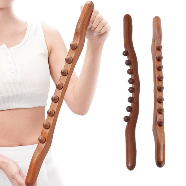 

wood therapy massage tools lymphatic drainage massager handheld massage stick wood therapy tools for neck and back pain stomach body shaping