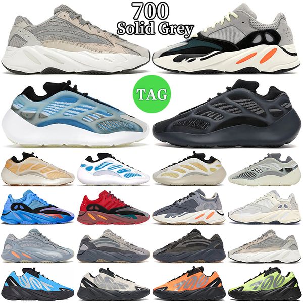 

mens trainers 700 v3 running shoes 700s v2 womens alvah azael static solid grey magnet blue cream bright blue salt men women outdoor sports, Black