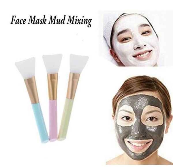 

professional silicone brush facial face mask mud mixing tools skin care beauty makeup brushes foundation tools maquiagem4130416