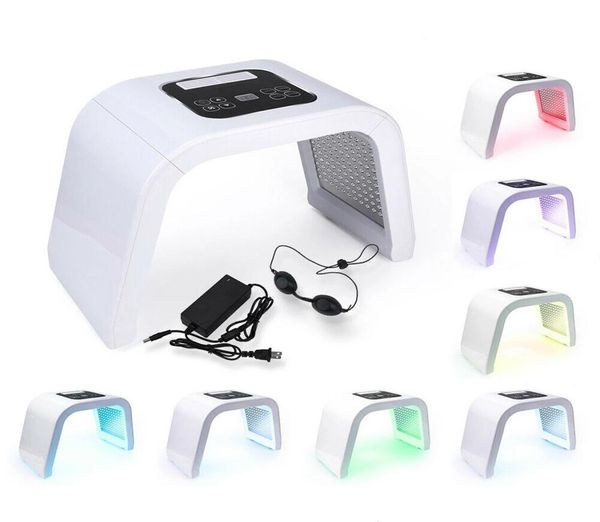 

professional 7 colors led mask facial light therapy skin rejuvenation device spa acne remover antiwrinkle beauty treatment2345983