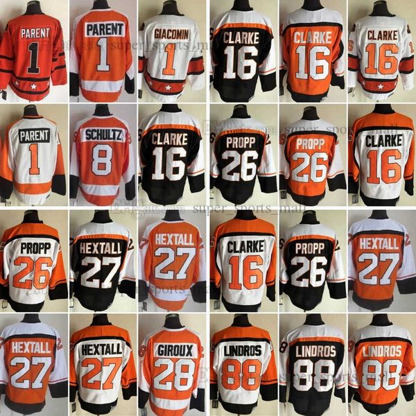 

1967-1998 movie retro ccm hockey jersey 1bernieparent 16bobbyclarke 26brianpropp 8daveschultz 27ronhextall 28claudegiroux 88ericlindros, Black