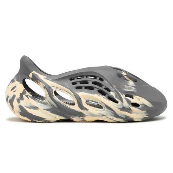 

male designer slippers men and women slider scarlet mineral blue agate pure sandals slippers thick-soled foam ochre bone resin clogs desert, Black