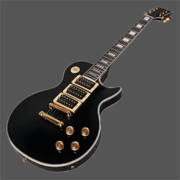 

lp custom electric guitar with mahogany body, mahogany fingerboard, off the shelf, fast shipping4563456