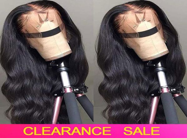 

hd transparent lace frontal wigs 180 density wavy body wave lace front wig t part lace front human hair wigs brazilian wig9404886, Black;brown