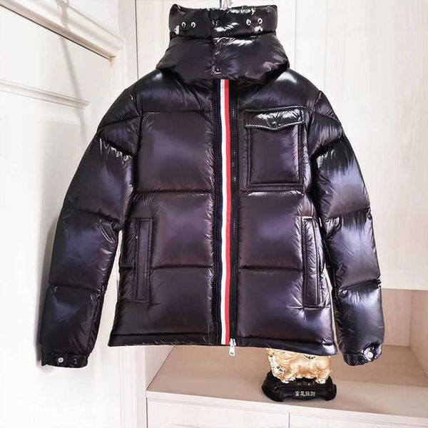 

men's white goose down plus size men's coats warm hooded shiny black winter down jacket outdoor for men xc