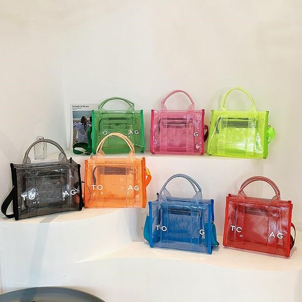 

tote bag lady handbags famous designer practical large capacity plain crossbody shoulder womens mesh wallets coin purse crossbody casual tra