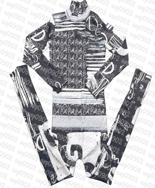 

women jumpsuit yoga outfits long sleeve sport romper letters printed sport gym wear summer sportwear7050502, White;red