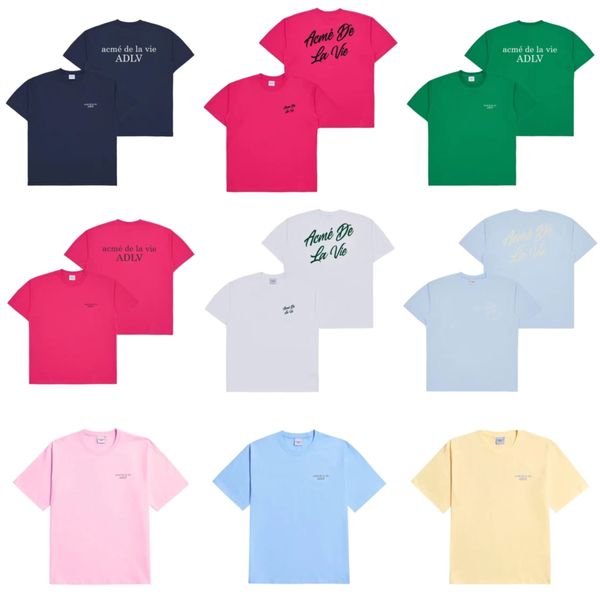 

adlv dongdamen t-shirt acme de la vie teddy bear spring / summer 3 fashion brands t shirts for men 2 fbmy, White;black