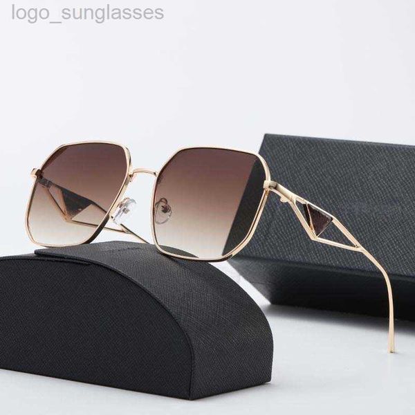 

sunglasses designer sunglass 2023 new classic polarized female luxury brand alloy metal polarized hd tempered glass lens retro glasses, White;black
