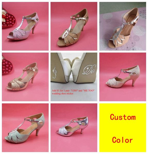 

vintage wedding shoes tstraps buckle closure leather party dance shoes 3quot high heels women sandals custommade bridal shoes 2608624, Black