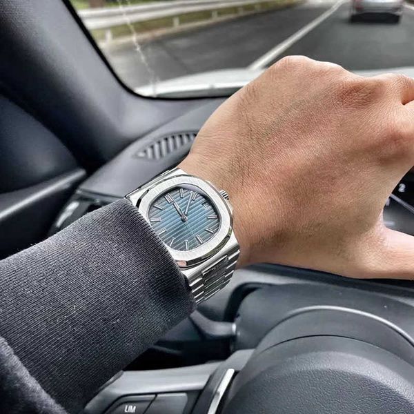 

superclone classic luminous wrist watches patas 41mm*8.2mm 3k 5811 cal330 first publish sports elegant polish bezel luxury gift, Slivery;brown