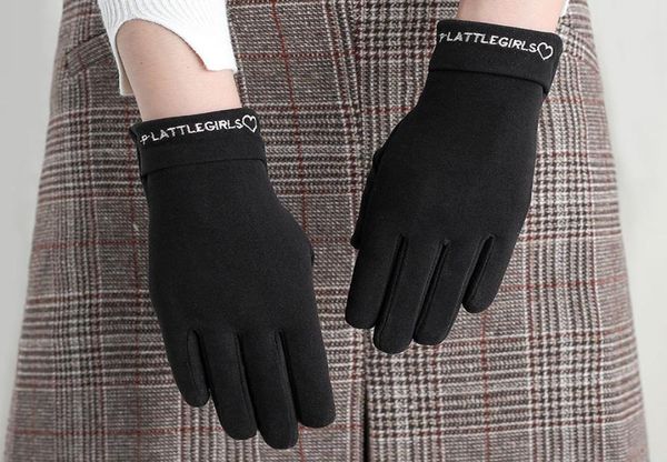 

winter keep warm wind proof touch screen driving gloves for women gift8303297, Blue;gray