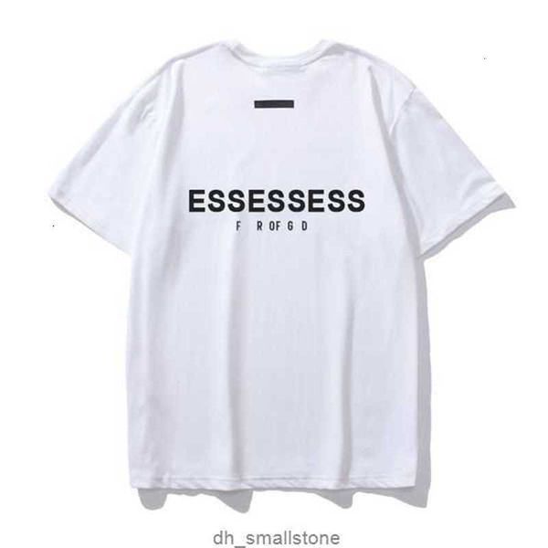 

ess luxuryt-shirt designer tees fashion t shirts mens womens god short sleeve hip hop streetwear casual clothing clothesafjl, White;black
