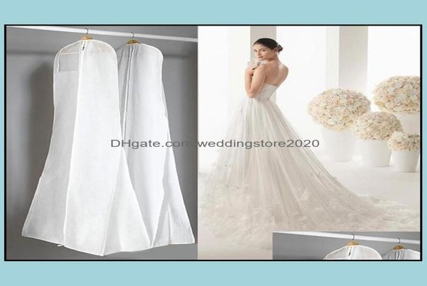 

big 180cm wedding dress gown bags dust bag er long garment travel storage ers drop delivery 2021 other favors party s4342177