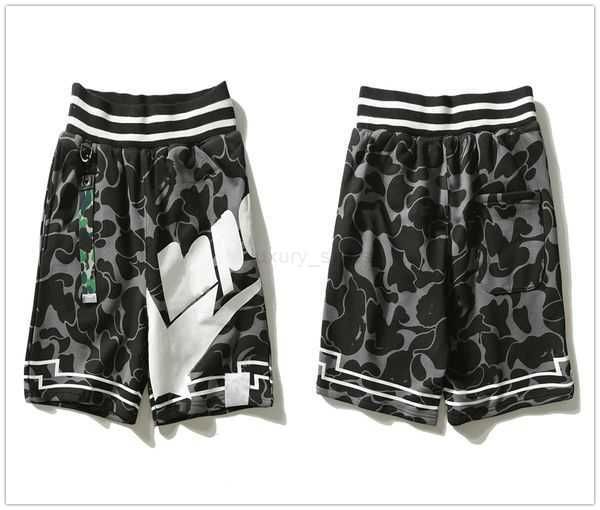 

summer bape shorts mens designer shark swim short luminous inaka reflective oversize fleeces camouflage beach pants high basketball short 16, White;black